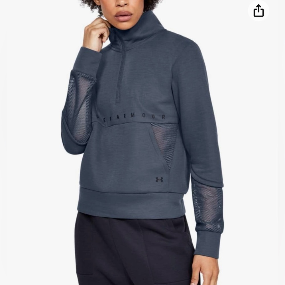 NWT Under Armour UA lightweight zip sweatshirt